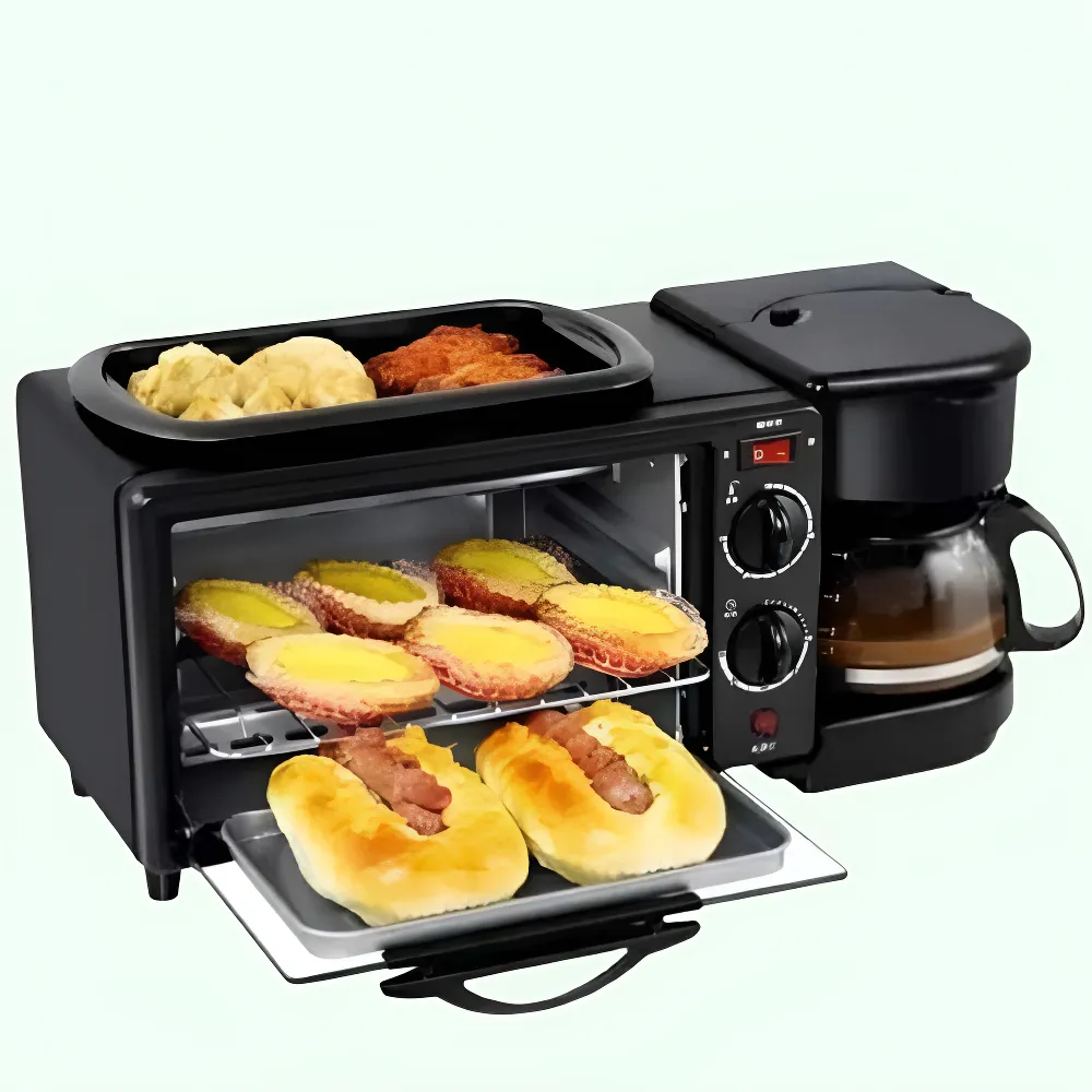 imagen de un horno electrico contrnido de pan